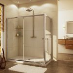 2 Panels Sliding Shower Doors