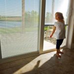 Sliding Patio Doors with Blinds