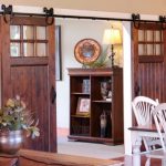Beautiful Sliding Barn Door as a Room Divider