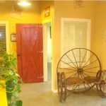 Swinging Barn Door on Western Interior Design